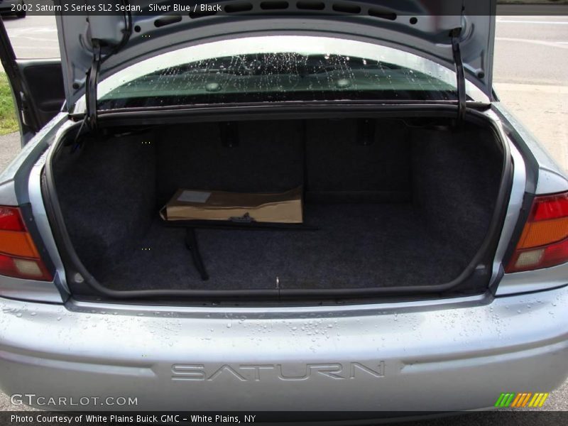 Silver Blue / Black 2002 Saturn S Series SL2 Sedan