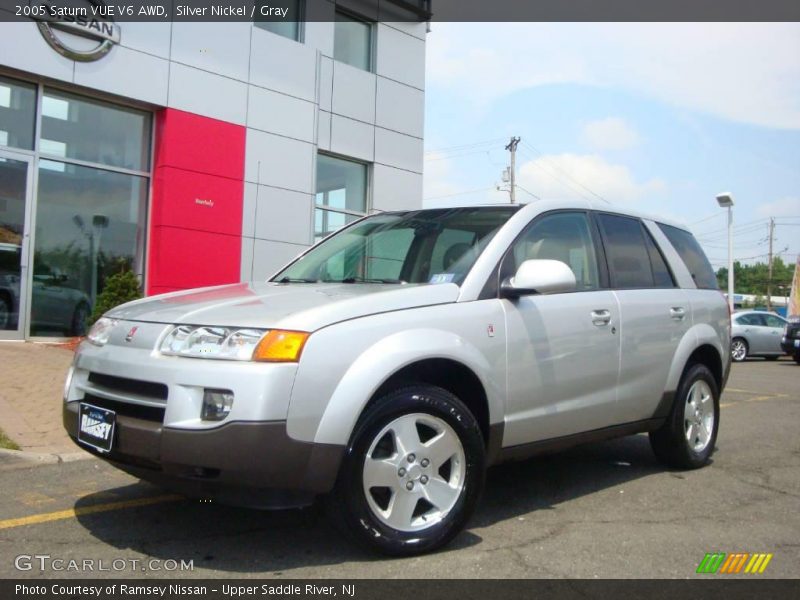 Silver Nickel / Gray 2005 Saturn VUE V6 AWD