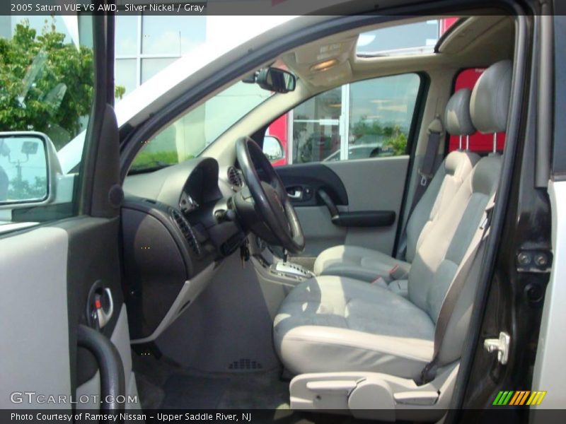 Silver Nickel / Gray 2005 Saturn VUE V6 AWD