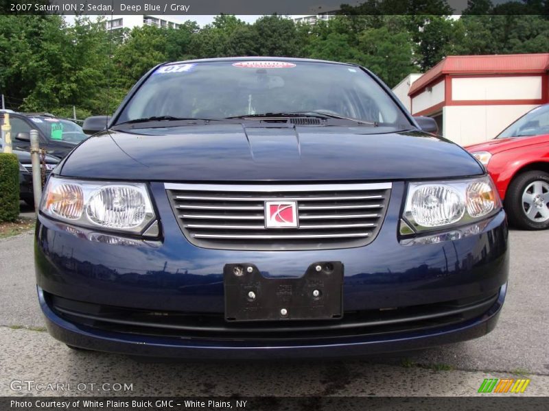 Deep Blue / Gray 2007 Saturn ION 2 Sedan