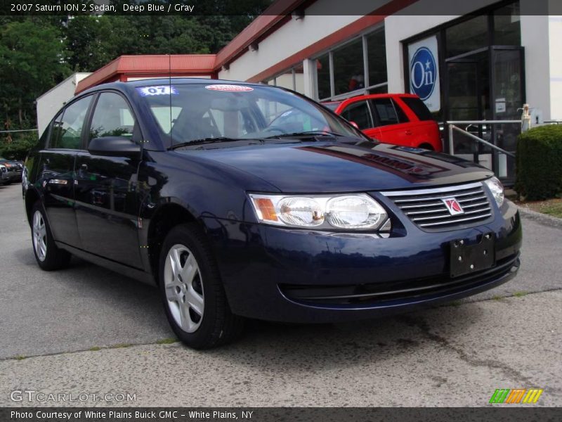 Deep Blue / Gray 2007 Saturn ION 2 Sedan