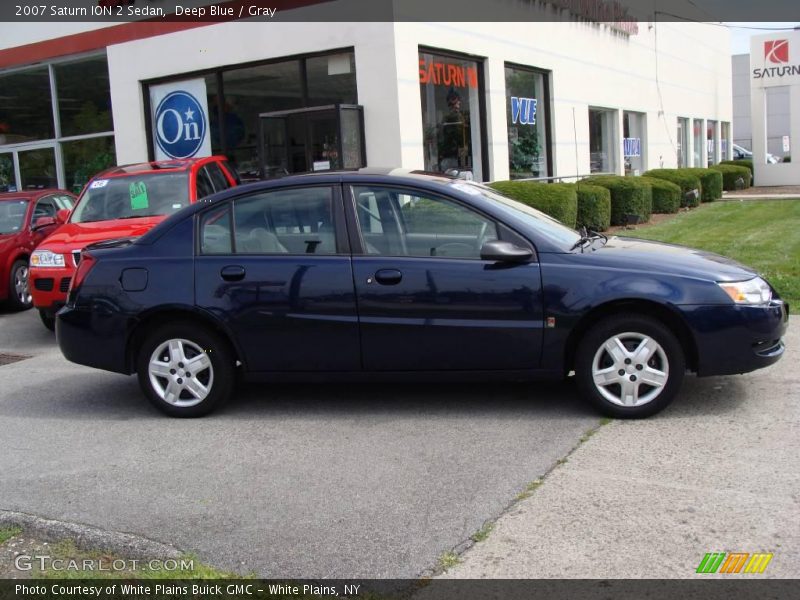 Deep Blue / Gray 2007 Saturn ION 2 Sedan