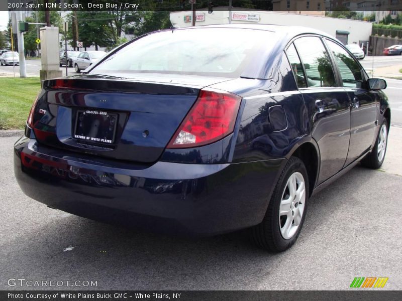 Deep Blue / Gray 2007 Saturn ION 2 Sedan
