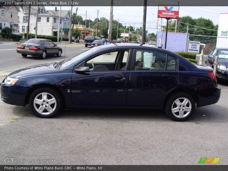 Deep Blue / Gray 2007 Saturn ION 2 Sedan
