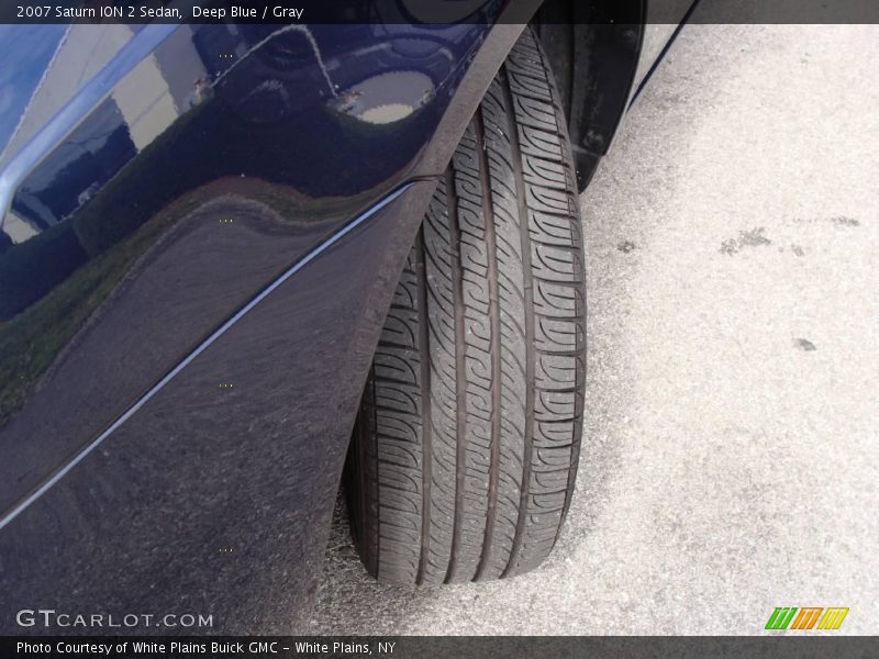 Deep Blue / Gray 2007 Saturn ION 2 Sedan