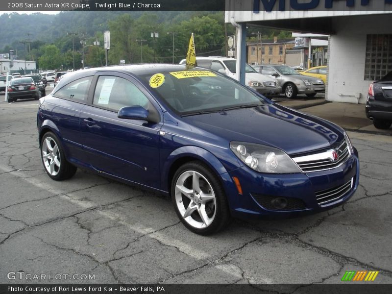 Twilight Blue / Charcoal 2008 Saturn Astra XR Coupe