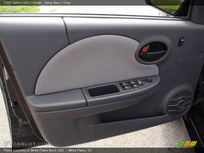 Deep Blue / Gray 2007 Saturn ION 2 Sedan