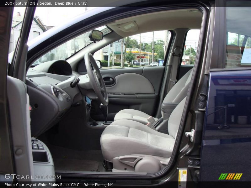 Deep Blue / Gray 2007 Saturn ION 2 Sedan