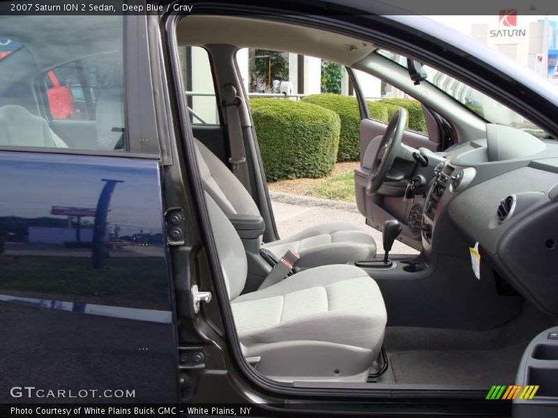 Deep Blue / Gray 2007 Saturn ION 2 Sedan