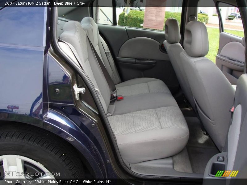 Deep Blue / Gray 2007 Saturn ION 2 Sedan