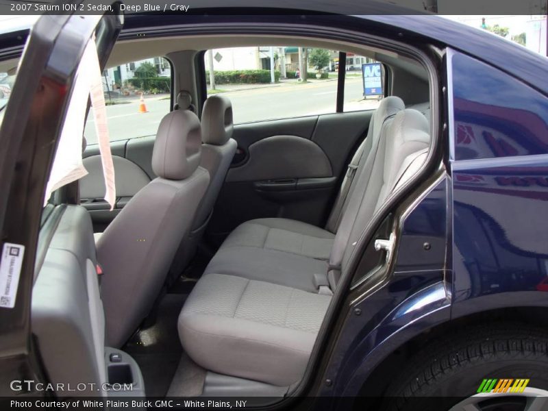 Deep Blue / Gray 2007 Saturn ION 2 Sedan