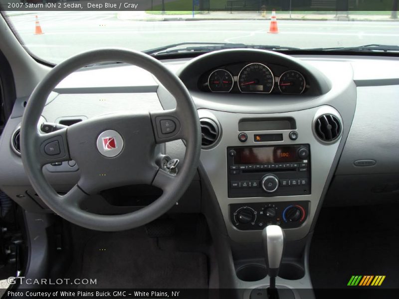 Deep Blue / Gray 2007 Saturn ION 2 Sedan