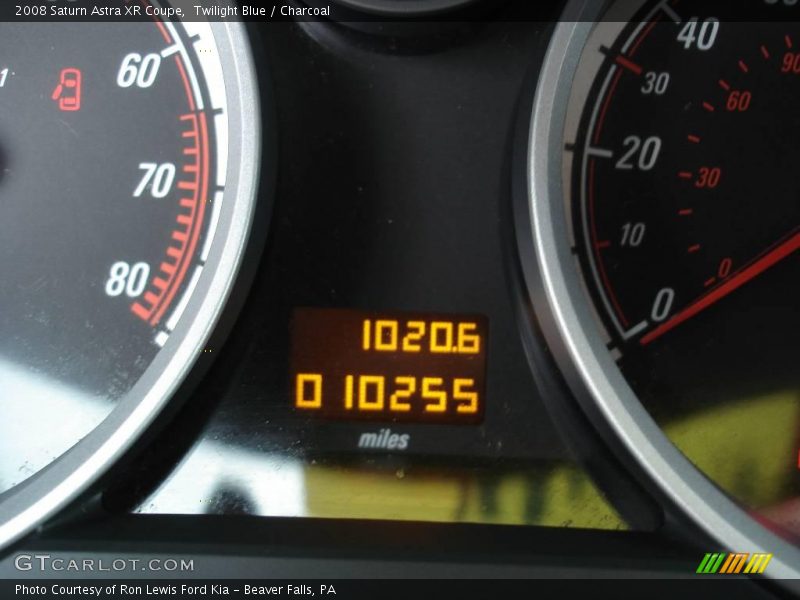 Twilight Blue / Charcoal 2008 Saturn Astra XR Coupe