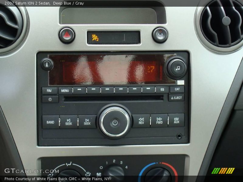 Deep Blue / Gray 2007 Saturn ION 2 Sedan