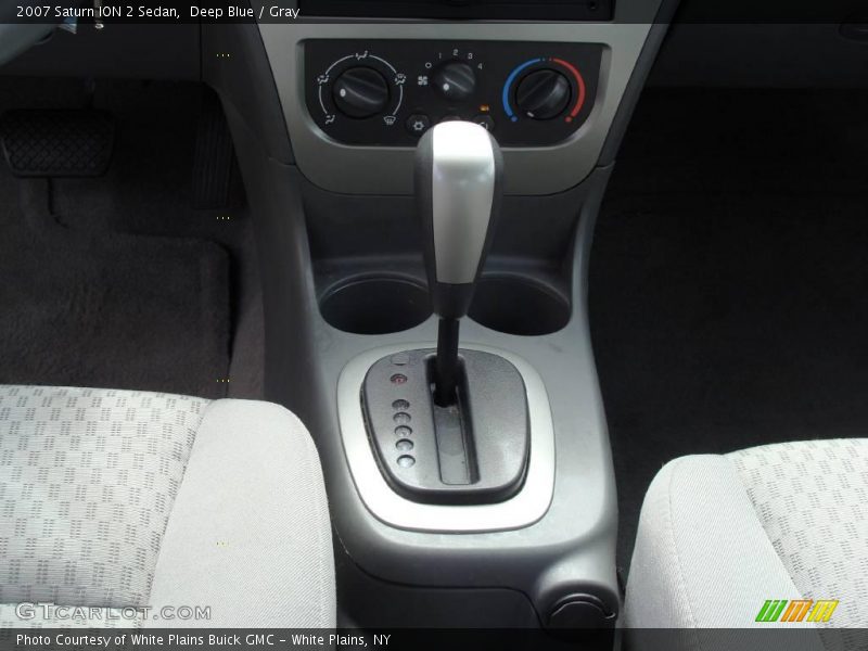 Deep Blue / Gray 2007 Saturn ION 2 Sedan