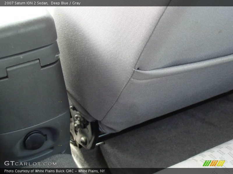 Deep Blue / Gray 2007 Saturn ION 2 Sedan