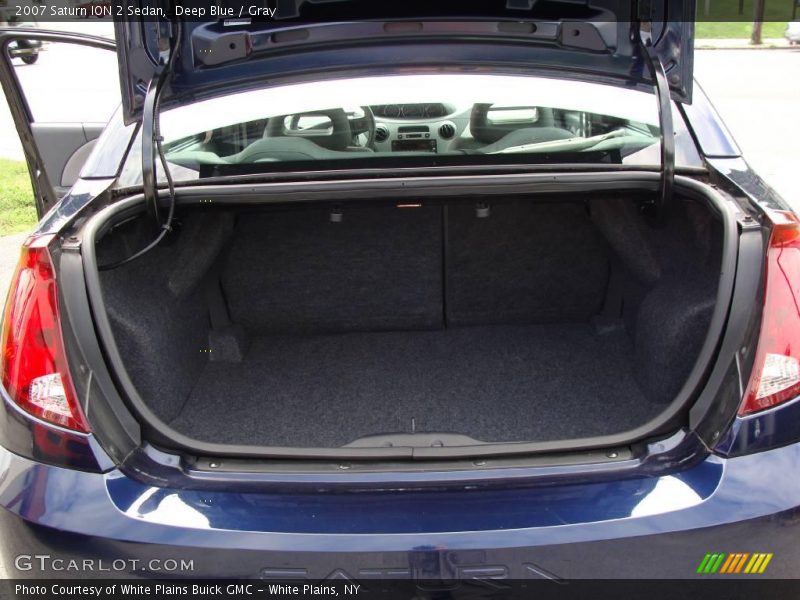 Deep Blue / Gray 2007 Saturn ION 2 Sedan