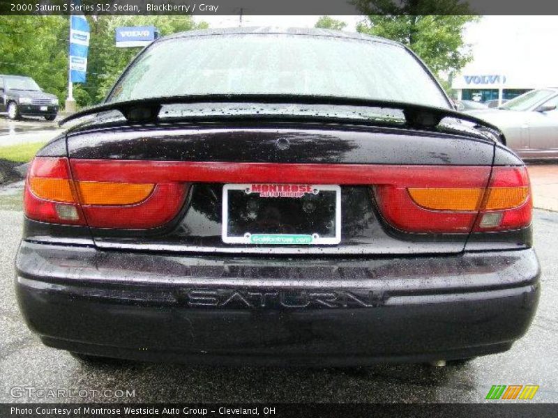 Blackberry / Gray 2000 Saturn S Series SL2 Sedan