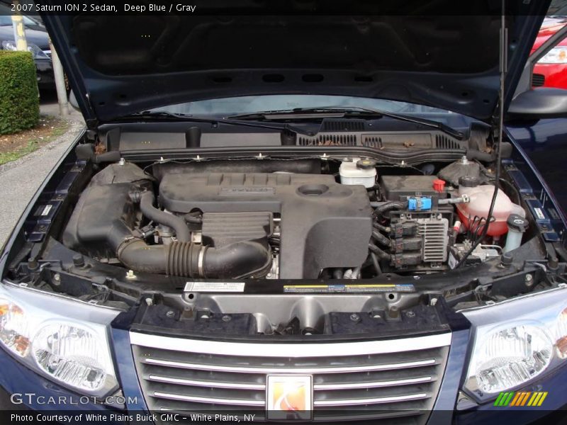 Deep Blue / Gray 2007 Saturn ION 2 Sedan