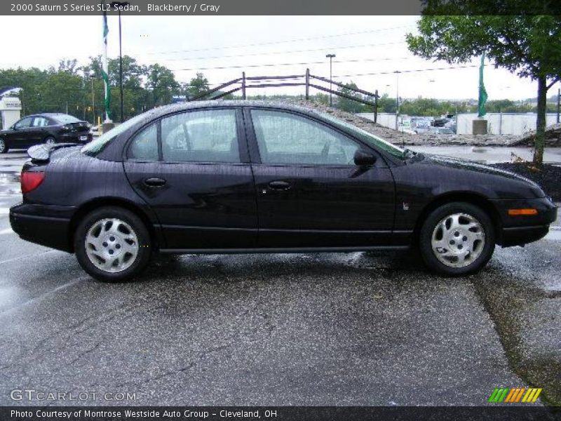 Blackberry / Gray 2000 Saturn S Series SL2 Sedan