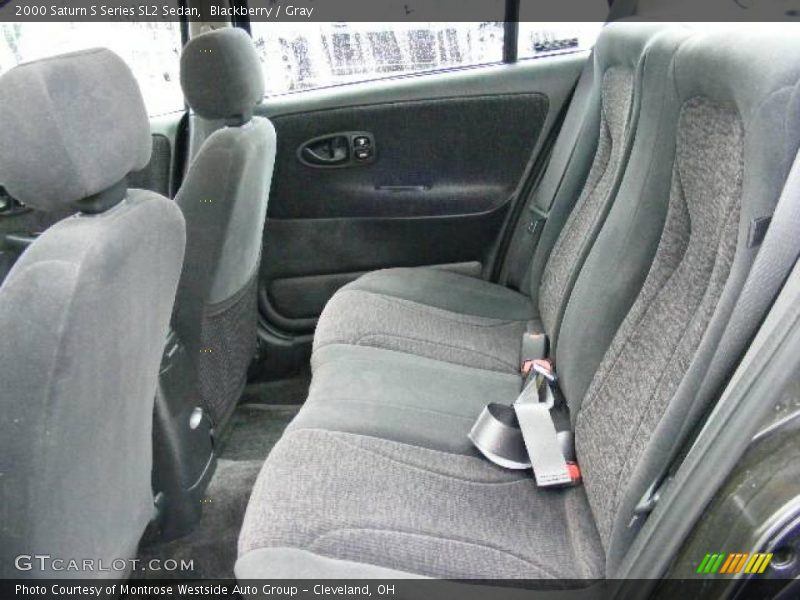 Blackberry / Gray 2000 Saturn S Series SL2 Sedan