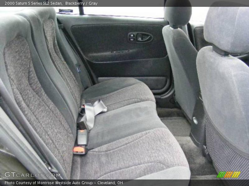 Blackberry / Gray 2000 Saturn S Series SL2 Sedan
