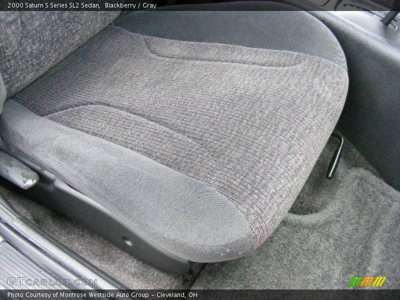 Blackberry / Gray 2000 Saturn S Series SL2 Sedan