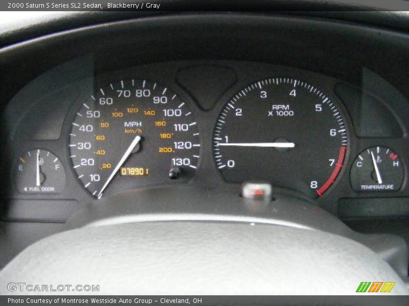 Blackberry / Gray 2000 Saturn S Series SL2 Sedan