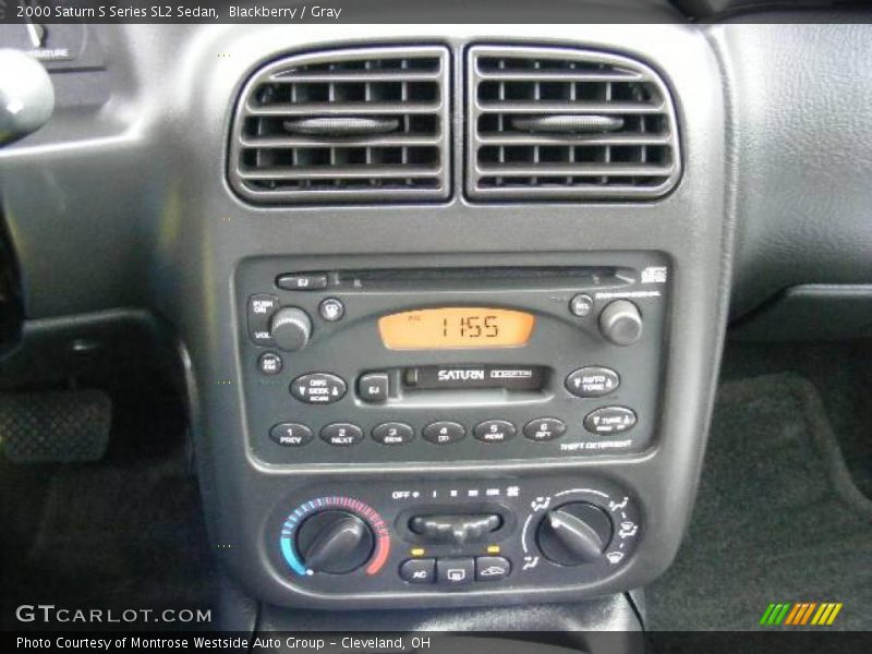 Blackberry / Gray 2000 Saturn S Series SL2 Sedan