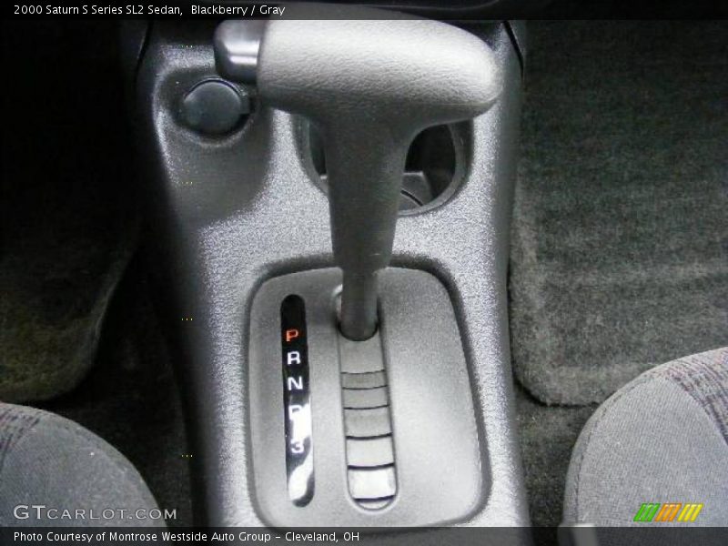 Blackberry / Gray 2000 Saturn S Series SL2 Sedan