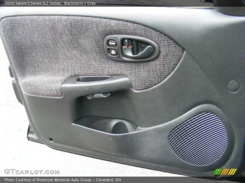 Blackberry / Gray 2000 Saturn S Series SL2 Sedan