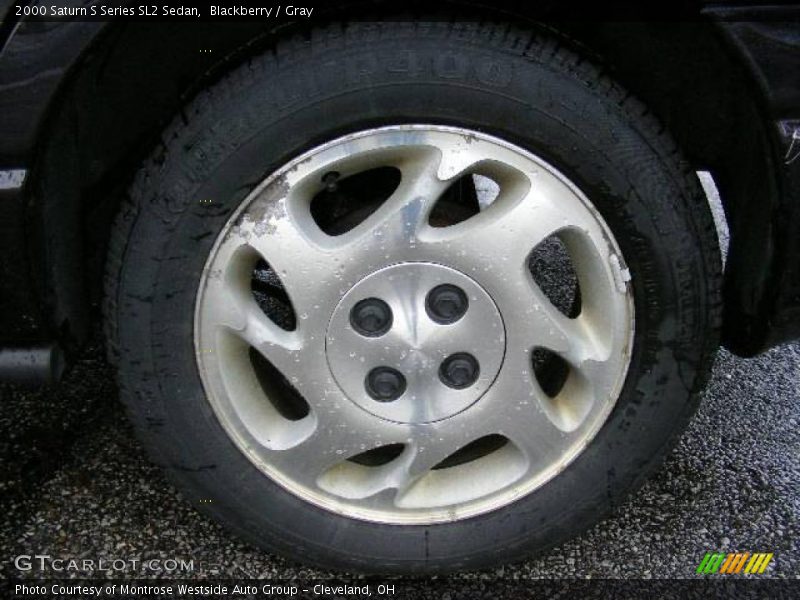 Blackberry / Gray 2000 Saturn S Series SL2 Sedan
