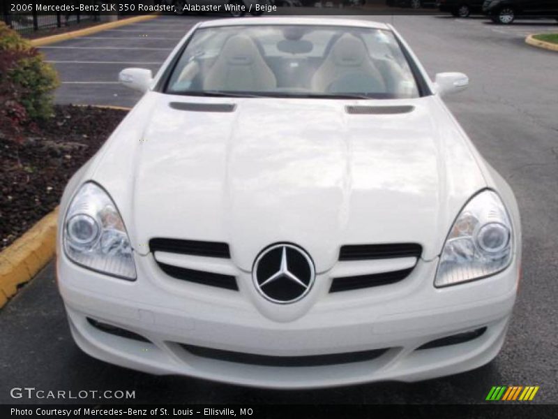 Alabaster White / Beige 2006 Mercedes-Benz SLK 350 Roadster