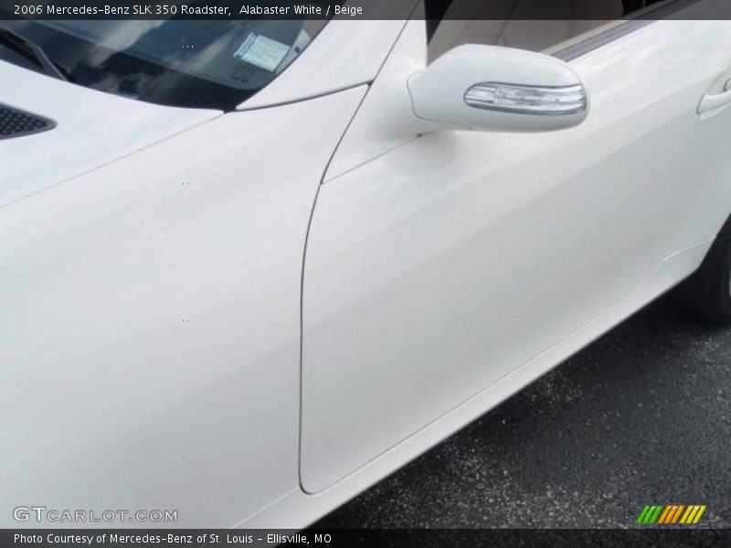 Alabaster White / Beige 2006 Mercedes-Benz SLK 350 Roadster