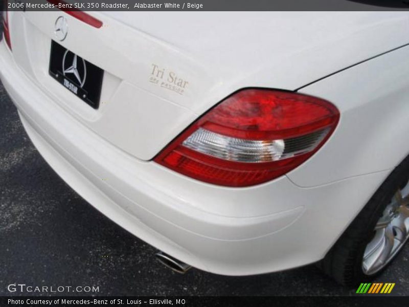 Alabaster White / Beige 2006 Mercedes-Benz SLK 350 Roadster