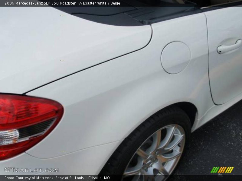 Alabaster White / Beige 2006 Mercedes-Benz SLK 350 Roadster