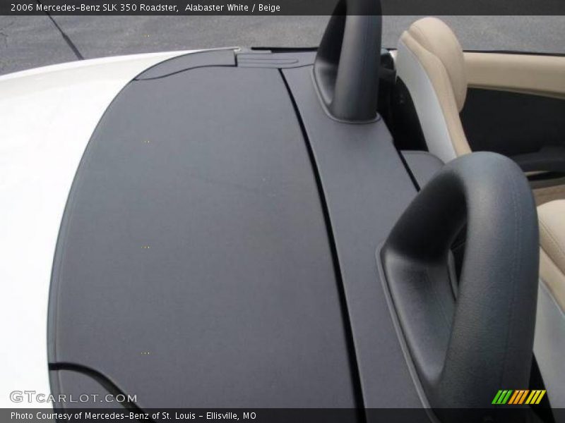 Alabaster White / Beige 2006 Mercedes-Benz SLK 350 Roadster