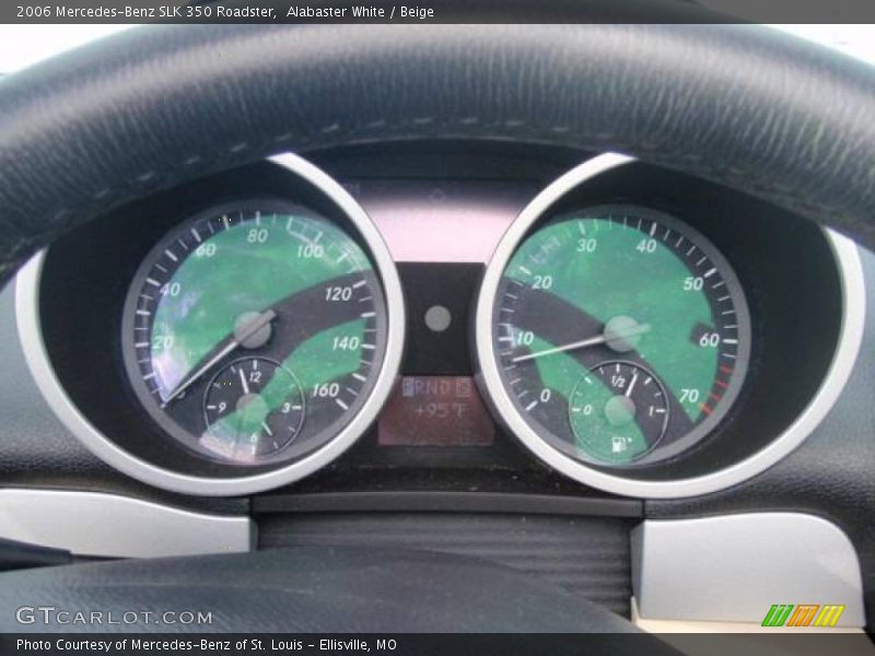 Alabaster White / Beige 2006 Mercedes-Benz SLK 350 Roadster