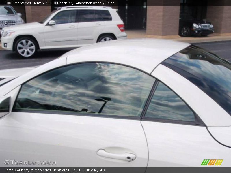 Alabaster White / Beige 2006 Mercedes-Benz SLK 350 Roadster