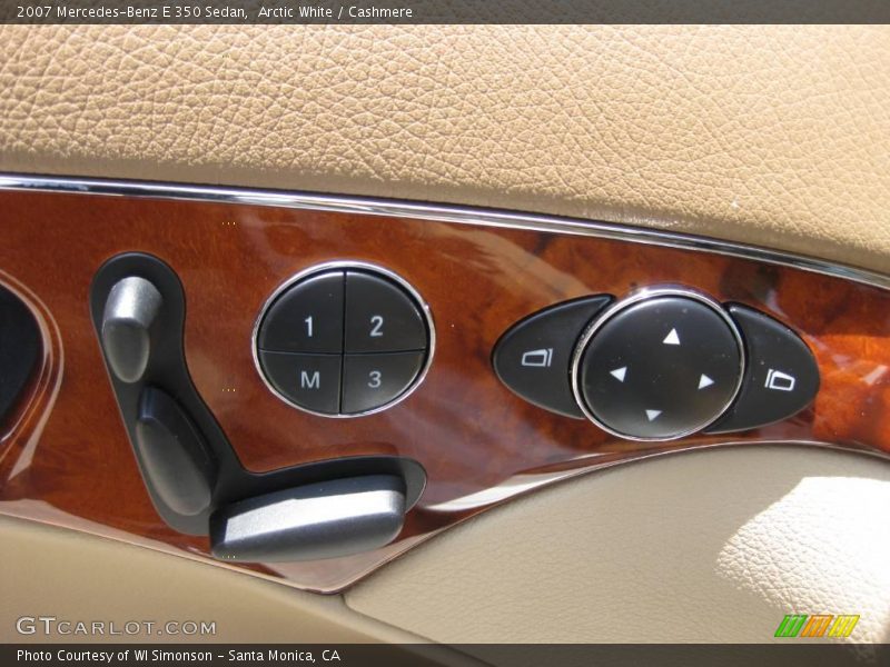 Arctic White / Cashmere 2007 Mercedes-Benz E 350 Sedan