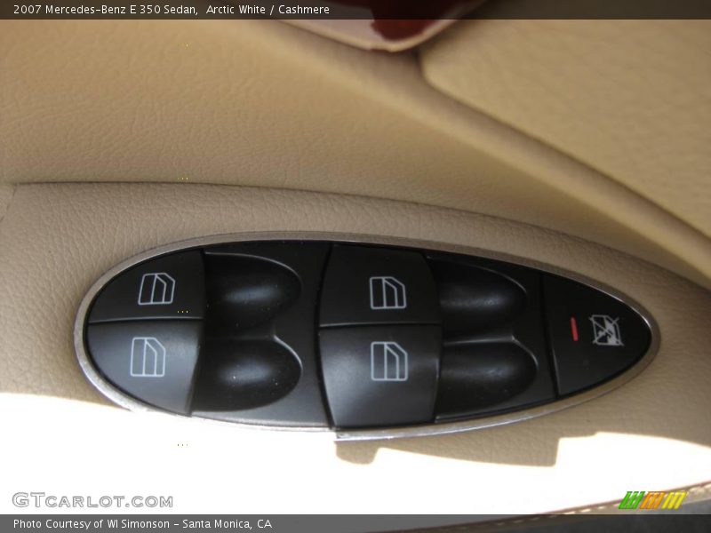 Arctic White / Cashmere 2007 Mercedes-Benz E 350 Sedan