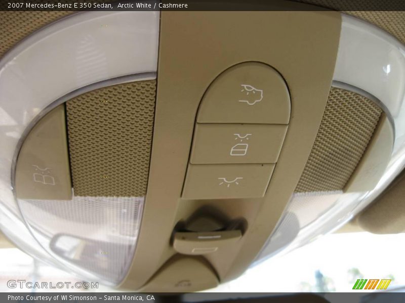 Arctic White / Cashmere 2007 Mercedes-Benz E 350 Sedan