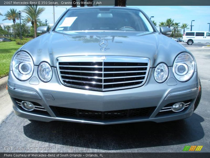 Granite Grey Metallic / Ash 2007 Mercedes-Benz E 350 Sedan