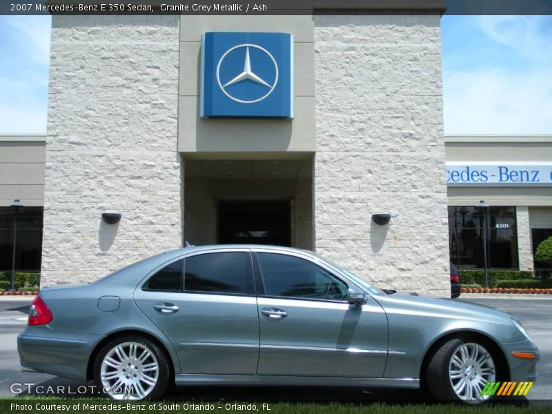 Granite Grey Metallic / Ash 2007 Mercedes-Benz E 350 Sedan