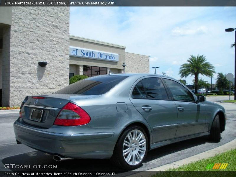 Granite Grey Metallic / Ash 2007 Mercedes-Benz E 350 Sedan