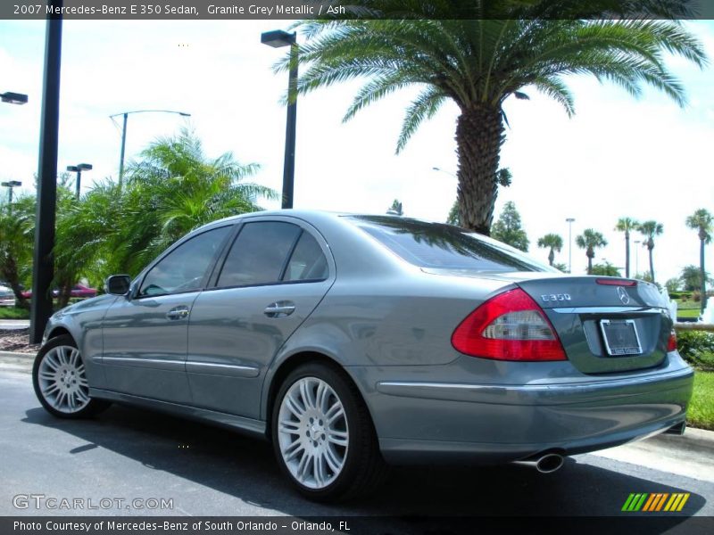 Granite Grey Metallic / Ash 2007 Mercedes-Benz E 350 Sedan