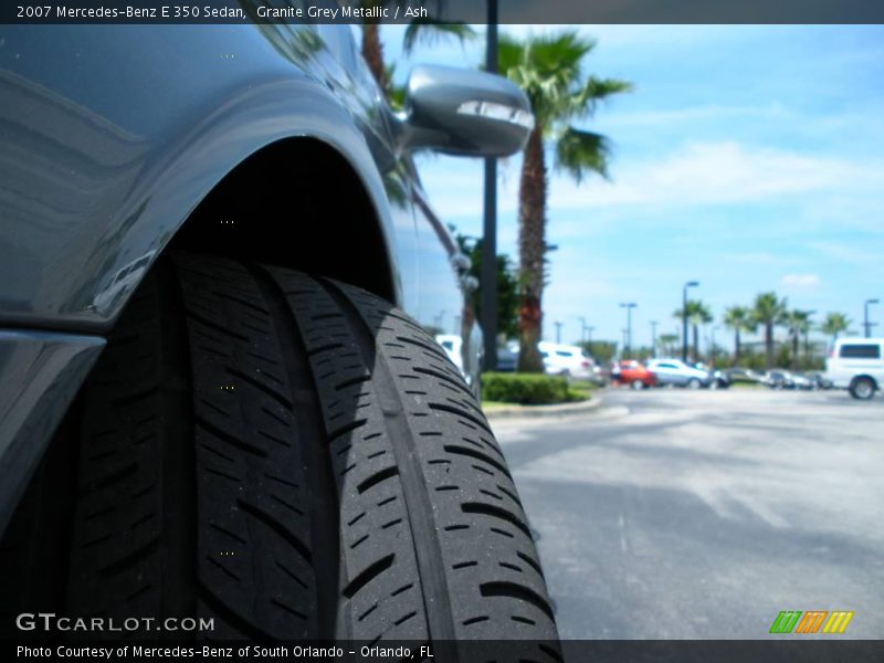 Granite Grey Metallic / Ash 2007 Mercedes-Benz E 350 Sedan