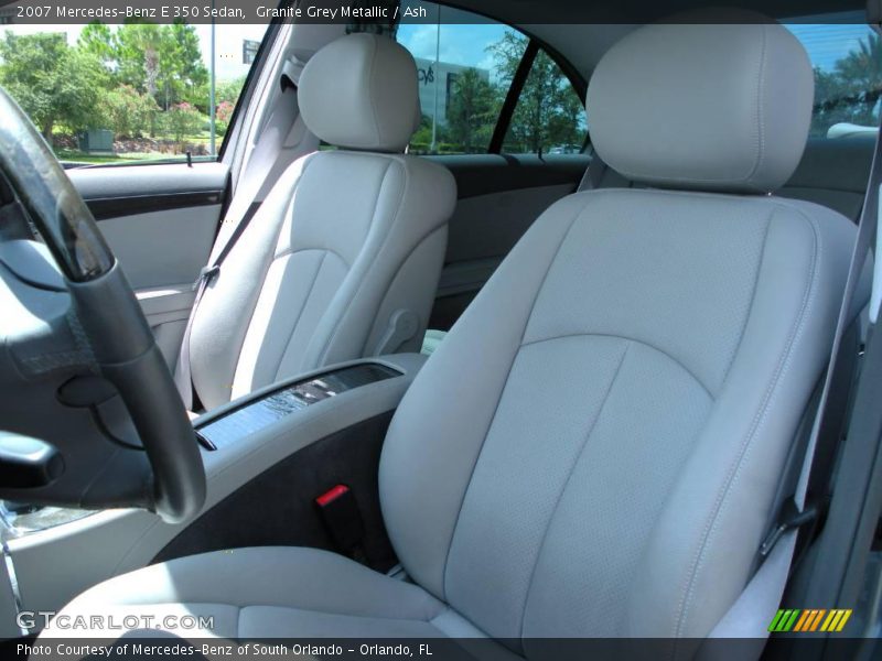 Granite Grey Metallic / Ash 2007 Mercedes-Benz E 350 Sedan