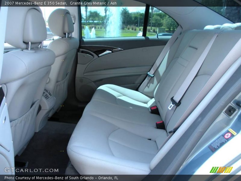 Granite Grey Metallic / Ash 2007 Mercedes-Benz E 350 Sedan