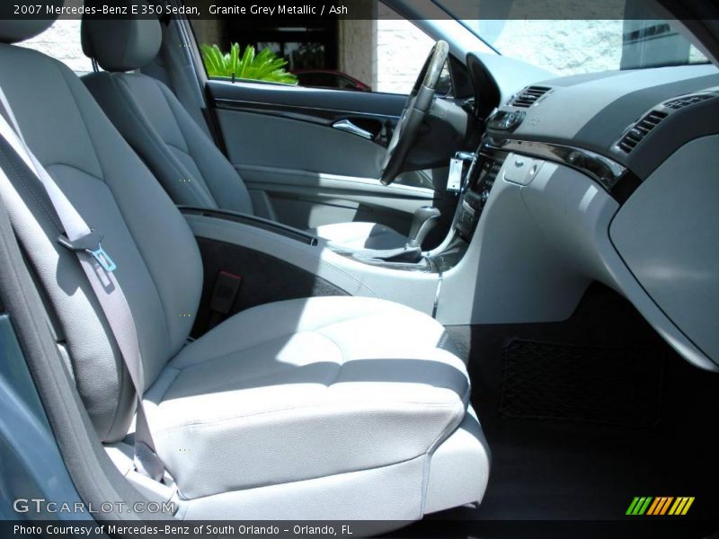 Granite Grey Metallic / Ash 2007 Mercedes-Benz E 350 Sedan